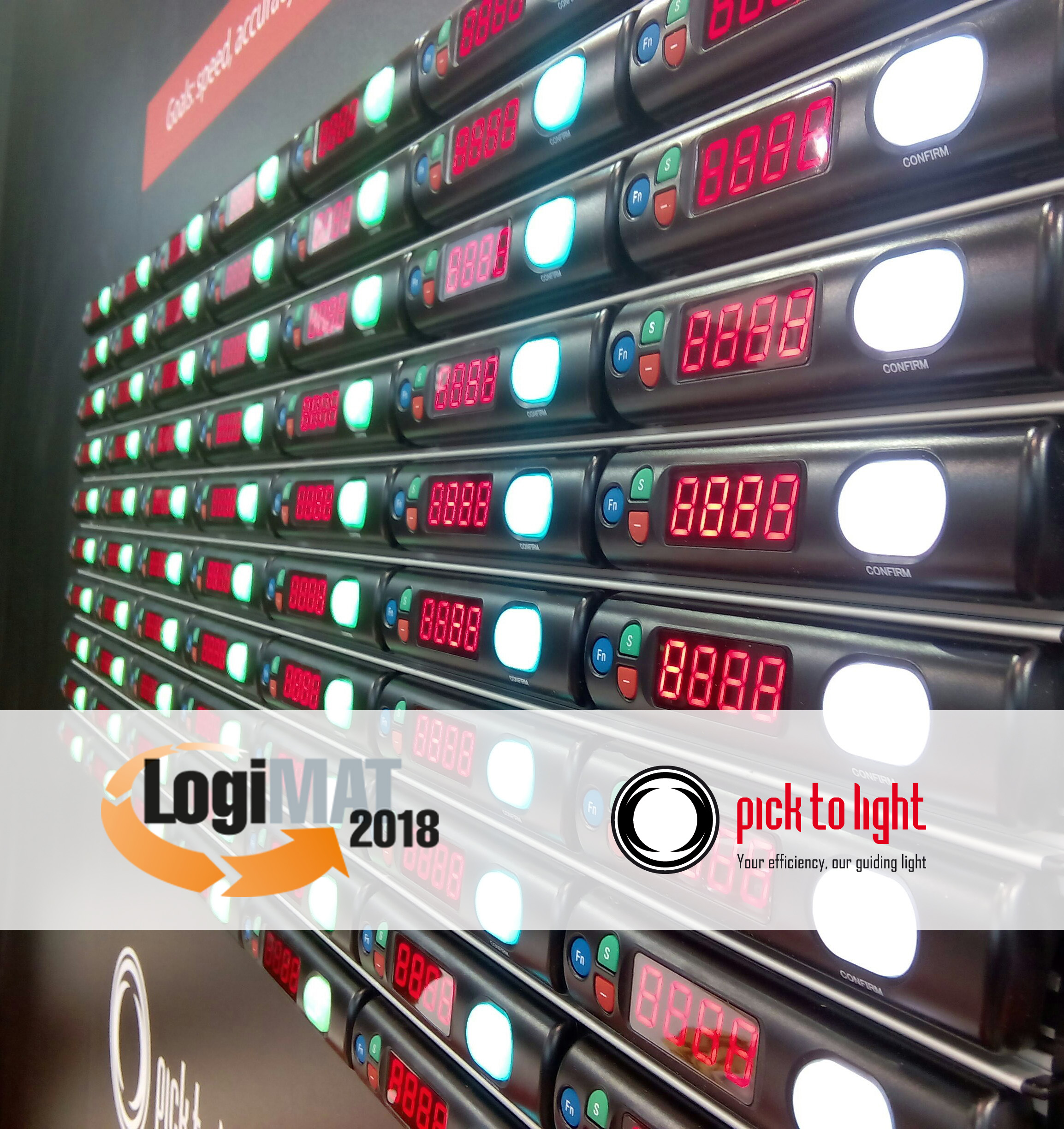 Pick To Light Systems ist auch auf der 16. LOGIMAT wieder vertreten